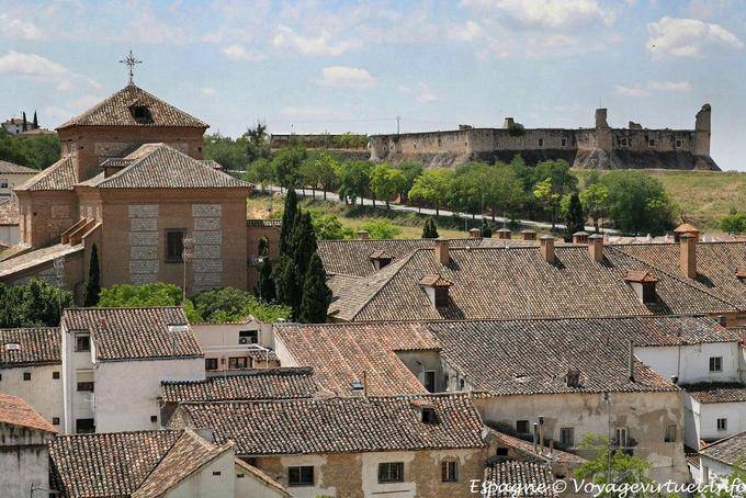 Chinchón, ruines du Château-Fort - Espagne