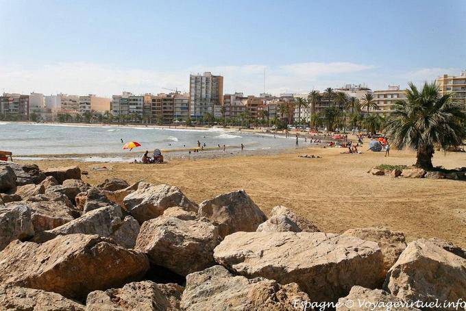 Costa Calida, Aguilas, la plage - Espagne