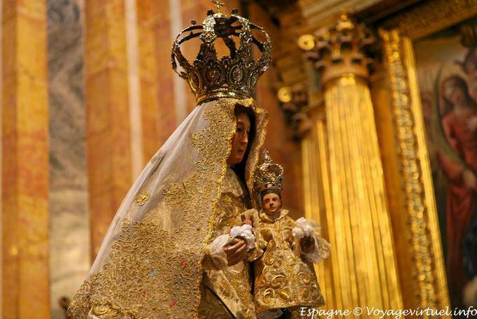 Cuenca, cathédrale NS de Gracia, Vierge couronnée - Espagne