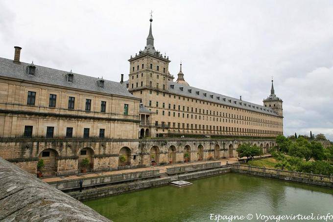 Escorial, Fachada Este del Monasterio - Espagne