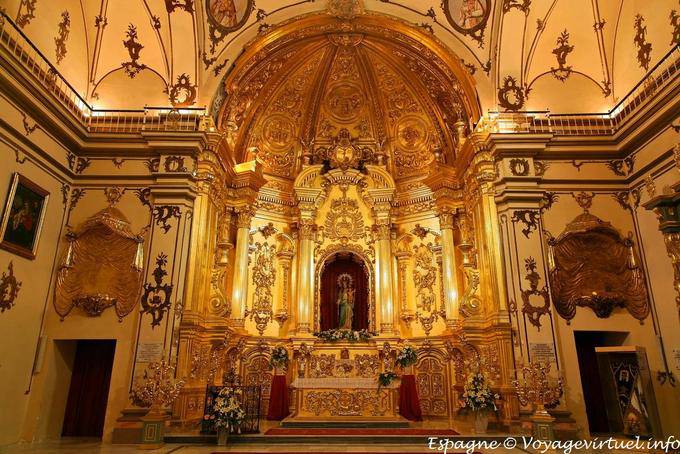 Lorca, autel de la Capilla del Rosario - Espagne