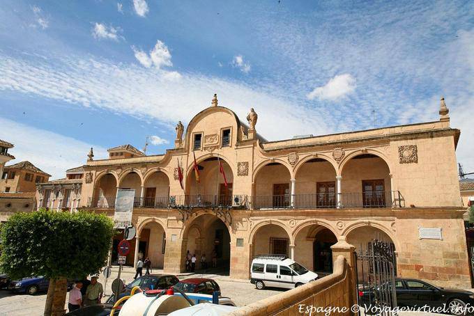 Lorca, Ayuntamiento, mairie baroque - Espagne