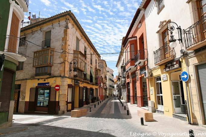 Lorca, croisement de rues - Espagne