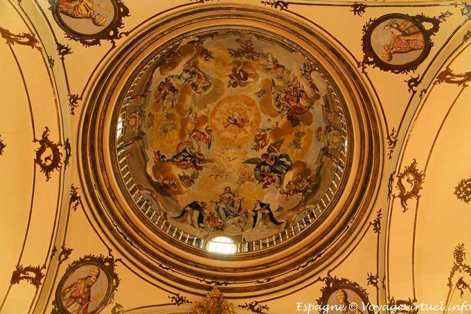 Lorca, dôme de la Capilla del Rosario - Espagne