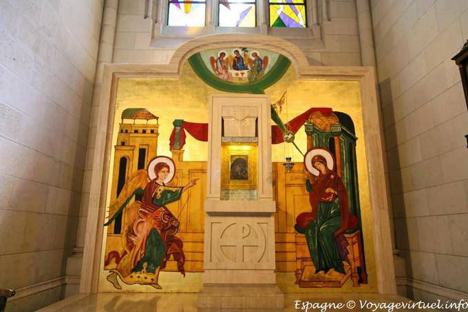 Madrid, cathédrale, icône (Santa María la Real de la Almudena) - Espagne