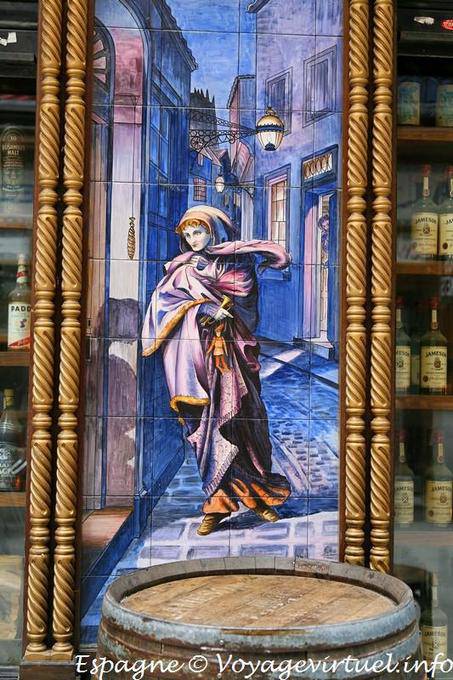 Azulejos de la Bodega, Carrera San Jeronimo, Madrid - Espagne