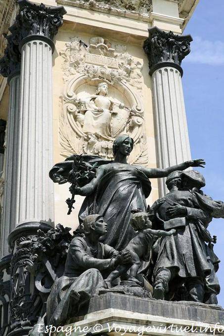 Madrid, Parque del Buen Retiro - Espagne