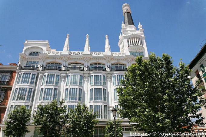 Hôtel Reina Victoria, Plaza del Angel, Madrid - Espagne