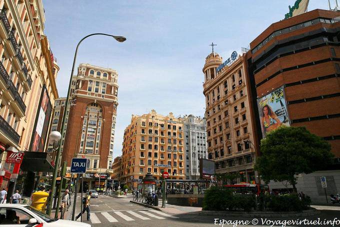 Madrid, Plaza del Callao - Espagne