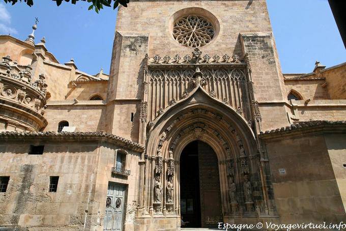 Murcia, cathédrale Santa Maria, entrée principale - Espagne