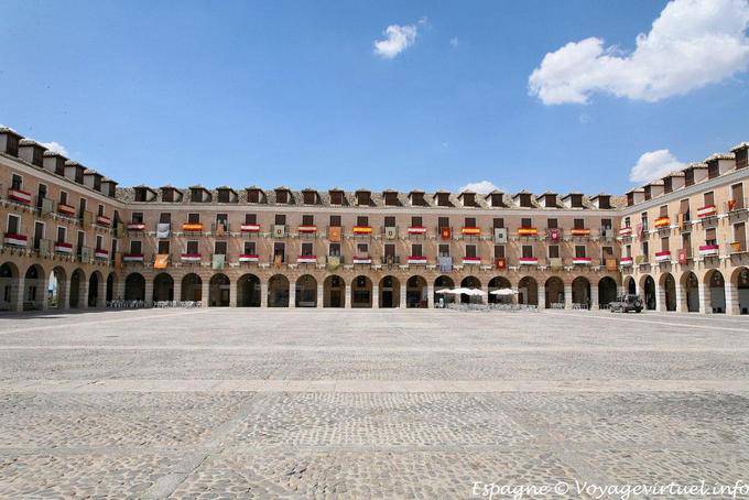 Ocaña, Plaza Mayor - Espagne