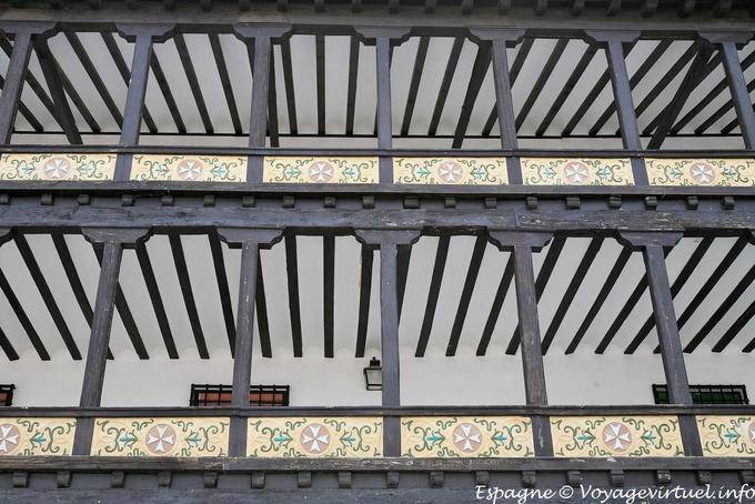 Tembleque, Corredores, Plaza Mayor - Espagne