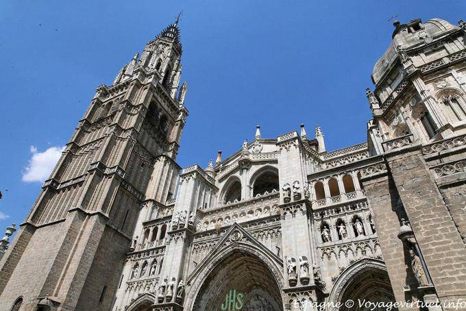 Tolède, Cathédrale, autre vue générale - Espagne