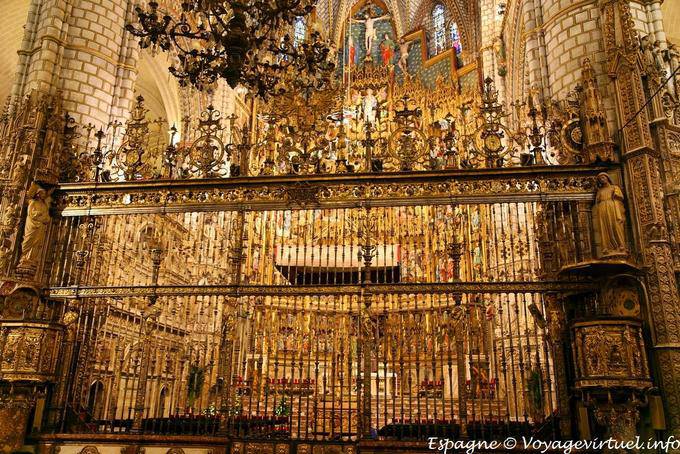 Tolède, Cathédrale, Capilla Y Retablo Mayor - Espagne