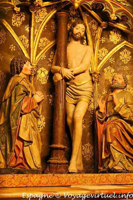 Tolède, Cathédrale, Jésus attaché - Espagne