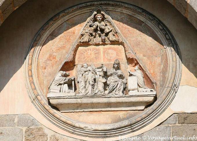 Tolède, Puerte del Sol, la lune et le soleil - Espagne