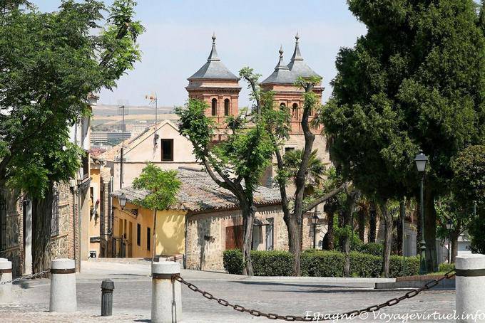 Puerta del Cambrón vue d'en haut, Juderia de Tolède - Espagne