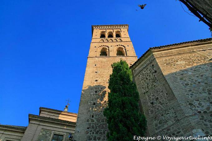 Clocher de l'église du couvent, Santo Domingo el Antiguo, Tolède - Espagne