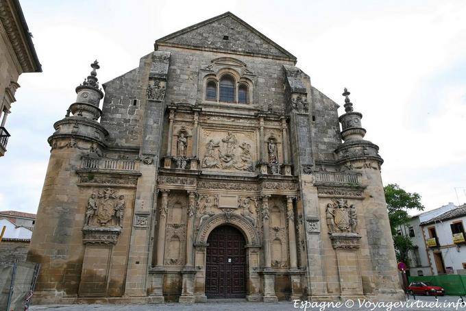 Úbeda, façade de la Sacra Capilla del Salvador - Espagne