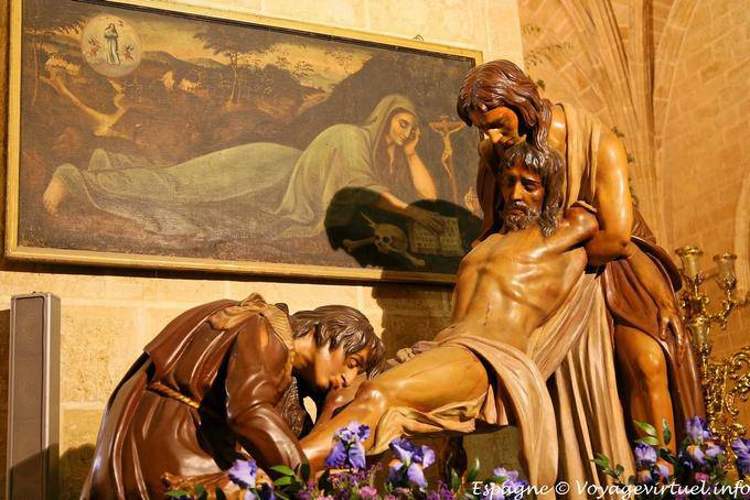Úbeda, Iglesia de San Pablo, relèvement du Christ - Espagne