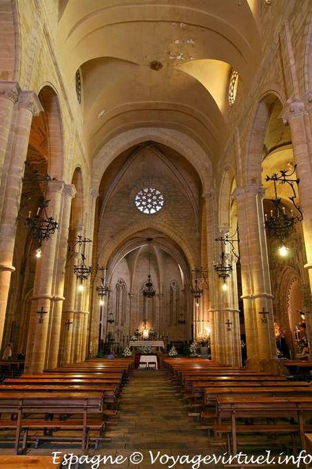 Úbeda, la nef de l'église San Pablo - Espagne