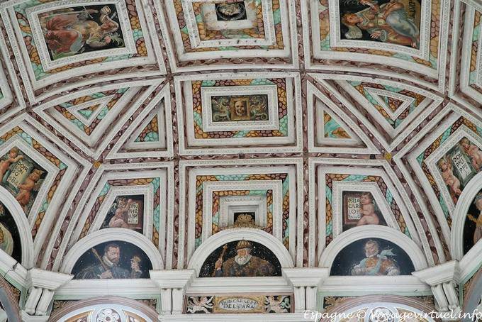 Úbeda, peinture du dôme, Hôpital de Santiago - Espagne