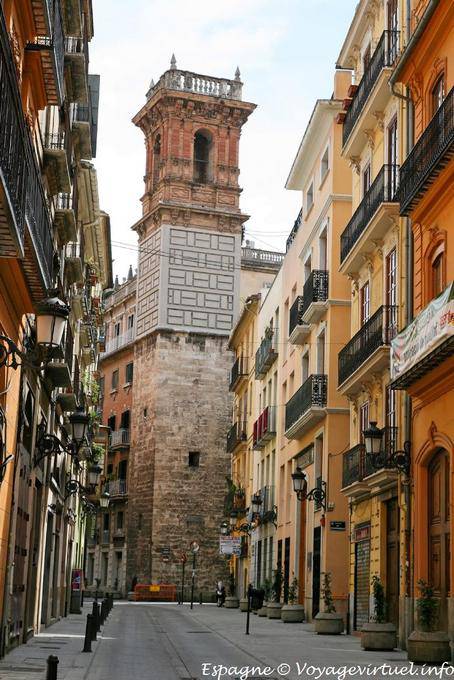Valencia, Calle Serranos Caballeros - Espagne