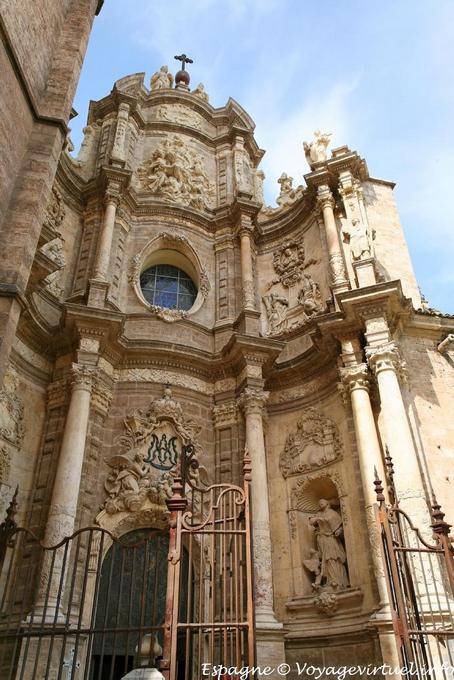 Valencia, cathédrale Sainte-Marie, Puerta de Los Hierros - Espagne