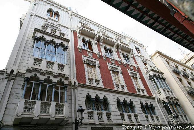 Valencia, Palais aux environs de la Calle Seranos - Espagne