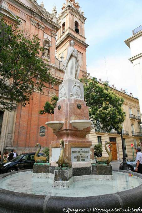 Valencia, Plaza San Vicente Ferrer - Espagne