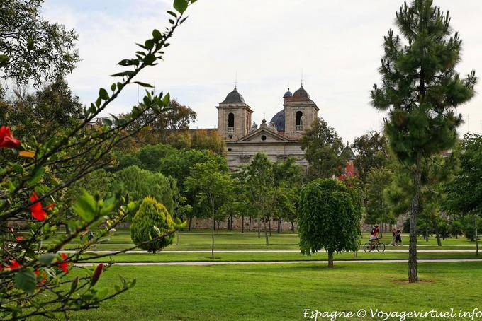 Valencia, verdure du Jardin de Turia - Espagne
