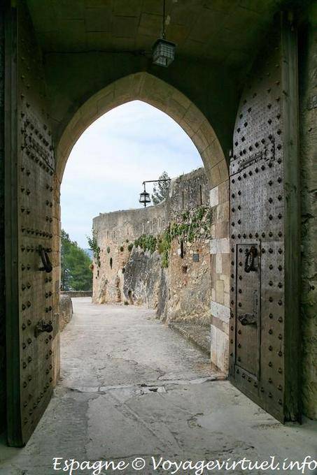 Puerta del Socorro, castillo, Xàtiva - Espagne