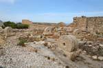 Ruines de la forteresse, Castillo Santa Barbara, Alicante, Espagne.