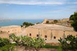 Dépendances, Monte Benacantil, Castillo Santa Barbara, Alicante, Espagne.