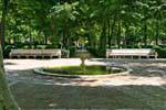 Fuente del Reloj, Jardín de la Isla, Aranjuez, Espagne.