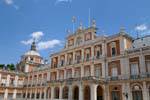 Façade intérieure du Palacio Real, Aranjuez, Espagne.