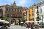 Cuenca, Plaza Mayor, Ayuntamiento, Espagne.