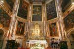 Lorca, autel de la Colegiata de San Patricio, Espagne.