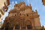 Lorca, façade de la Colegiata, Espagne.