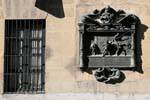 Madrid, Calle Atocha, Don Quichotte San Sebastian, Espagne.