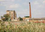 Industrie morte, Mancha, Espagne.