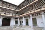 Tembleque, architecture typique de la Mancha, Espagne.