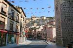 Tolède, Calle de Arrabal, Espagne.