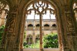Tolède, Monasterio San Juan de Los Reyes, dentelle architecturale, Espagne.