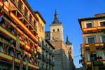 Tolède, Plaza de Zocodover, Espagne.