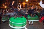 Danse typique en costume d'époque, Plaza Zocodover, Tolède, Espagne.