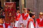 Colegio de los Infantes, procession à Tolède, Espagne.