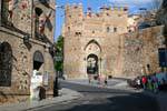 Tolède, Puerte del Sol, Espagne.