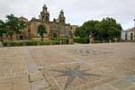 Úbeda, Plaza Molina, Santa Maria Reales Alcazares, Espagne.