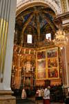 Valencia, cathédrale, vue générale du Presbiterio, Espagne.